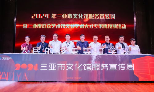 2024年三亞市文化館服務宣傳周 藝術浸潤生活，交流點亮城市